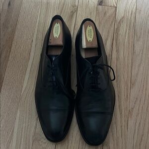 Classic Black Leather Men's Shoes